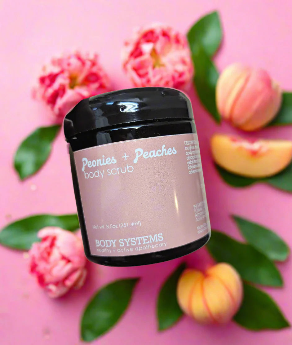Peonies Peaches Body Scrub