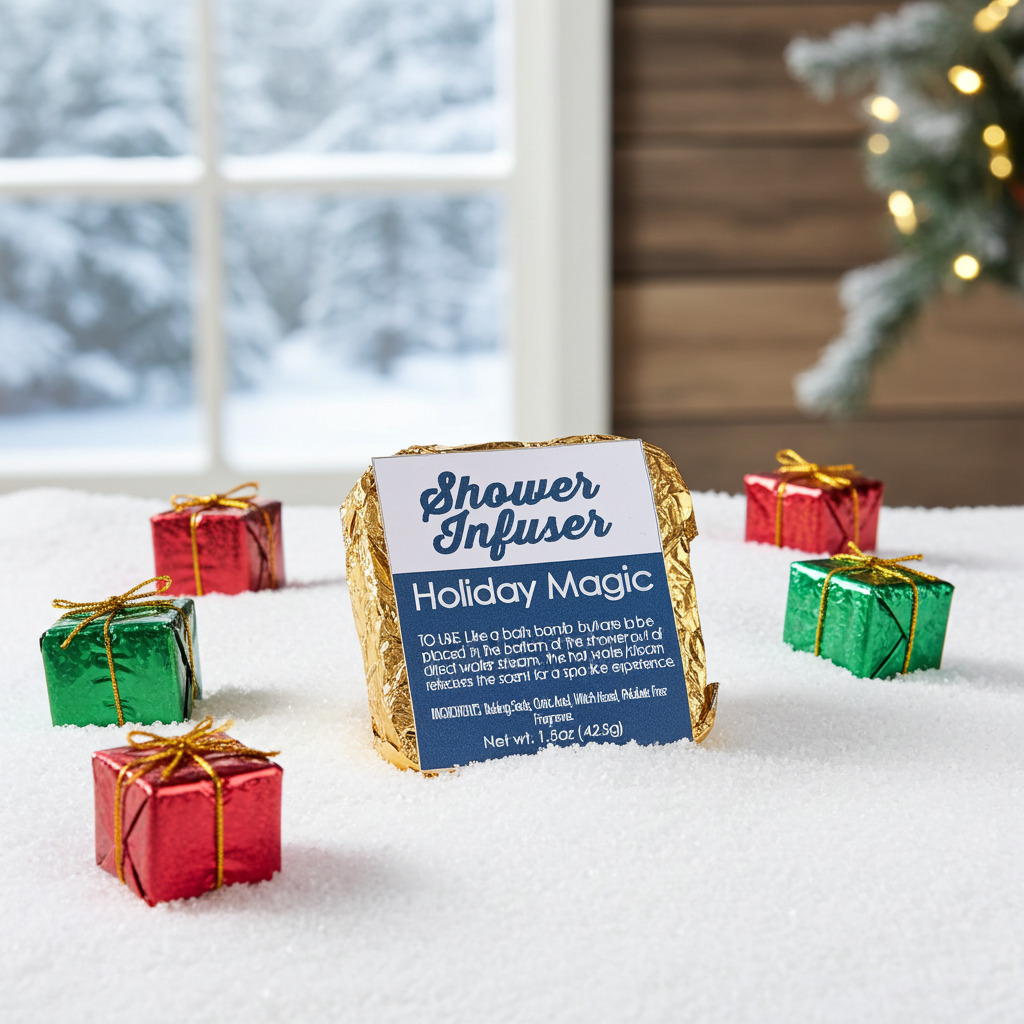 Holiday Magic Shower Infuser -Single