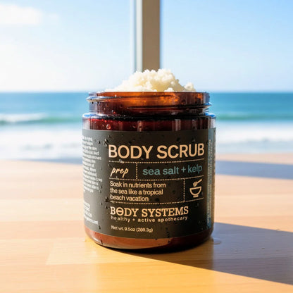 Sea Salt + Kelp Body Scrub