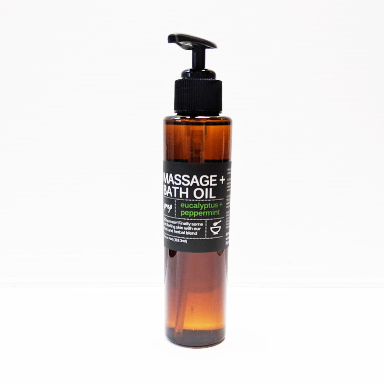 Eucalyptus + Peppermint Massage/Bath Oil