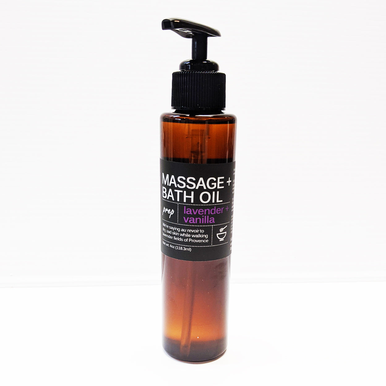 Lavender + Vanilla Massage/Bath Oil